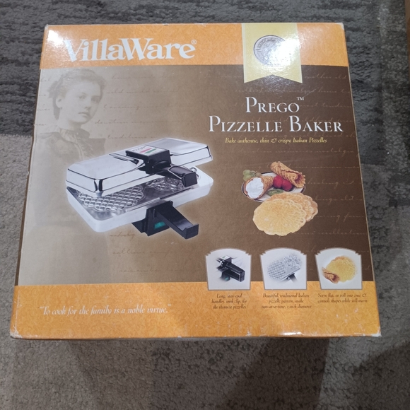 VillaWare Prego Pizzelle Baker - Picture 1 of 1